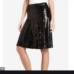 Sequin and hidden chiffon skirt!